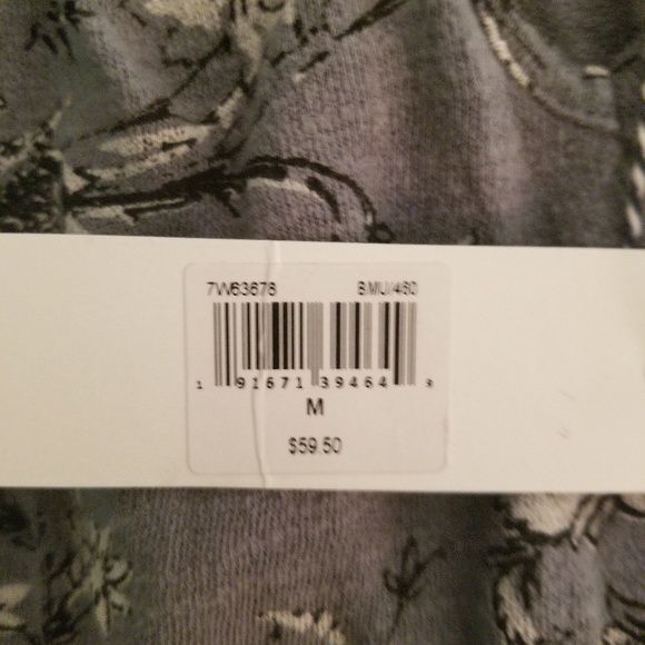 NWT Lucky Brand Cold Shoulder Blouse Top - Picture 7 of 7